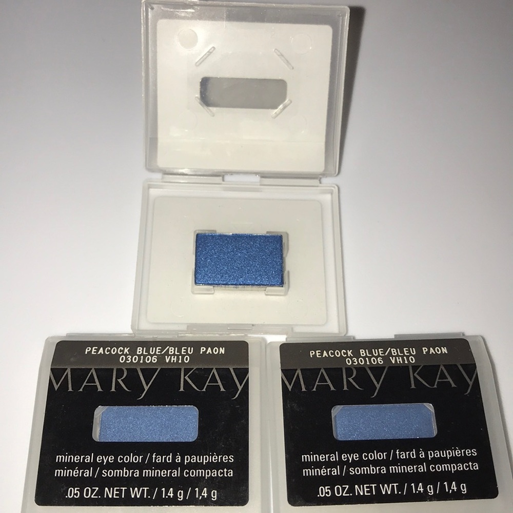 Mary Kay peacock blue mineral eye color New